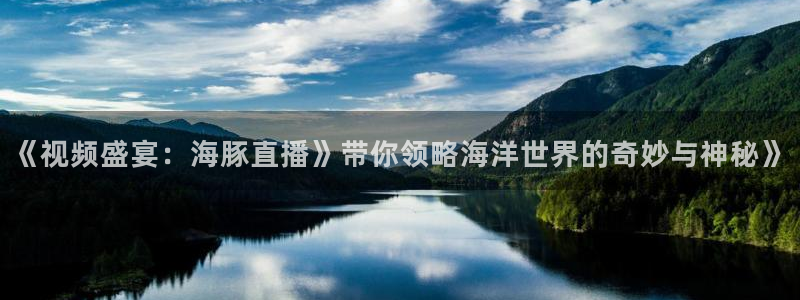 熊猫跳舞视频：《视频盛宴：海豚直播》带你领略海洋世界的奇妙与神秘》